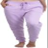 ToBeInStyle Women's Solid Print French Terry Jogger Pants - Orchid - 3X view 4