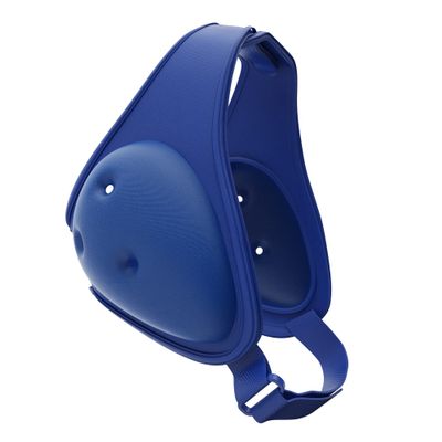 Great Call Athletics | Youth Wrestling Headgear Earguard | Royal Blue Soft Grappling Head Gear | Adjustable Ear Guards MMA