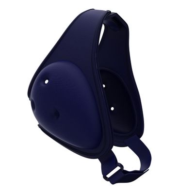 Great Call Athletics | Youth Wrestling Headgear Earguard | Navy Soft Grappling Head Gear | Adjustable Ear Guards MMA
