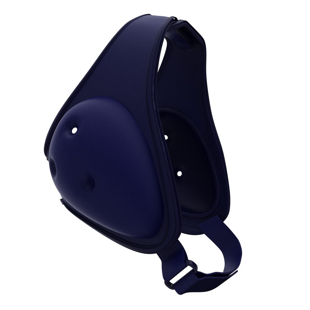 Great Call Athletics | Youth Wrestling Headgear Earguard | Navy Soft Grappling Head Gear | Adjustable Ear Guards MMA