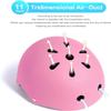 Adjustable Kids Bike Helmet Set, Protective Gear for Girls & Boys Aged 3-14 - Includes Helmet, Elbow & Knee Pads, Wrist Guards for Cycling, Skating & Scooter Sports view 4