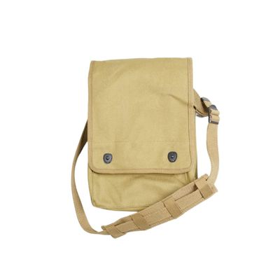 American Map Bag Outdoor Debris Bag Replica WW2 US Men's Shoulder Bag (khaki)