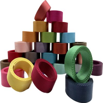 3dancraftit Nylon Webbing Ribbon Sold by The Yard Heavy Weight Strap Replacement Colored 6 Size to Choose ZD69-1Y