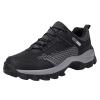 BORAMAX Men's Walking Shoes Lightweight Running Shoes Men's Outdoor Hiking Shoes Ultra Light Casual Non Slip Athletic Shoes Black view 1