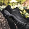 BORAMAX Men's Walking Shoes Lightweight Running Shoes Men's Outdoor Hiking Shoes Ultra Light Casual Non Slip Athletic Shoes Black view 4