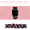 Puerto Rico PR Flag Elastic Solo Loop Bands Cute Printed Watch Strap Watchband Compatible for Apple Watch 38mm/40mm view 2