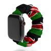 Kenyan Flag Elastic Solo Loop Bands Cute Printed Watch Strap Watchband Compatible for Apple Watch 42mm/44mm view 1