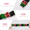 Kenyan Flag Elastic Solo Loop Bands Cute Printed Watch Strap Watchband Compatible for Apple Watch 42mm/44mm view 4