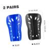 MAGICLULU 2 Pairs Youth Shin Guards Lightweight Shin Pads Kids Soccer Shin Pads Board Breathable and Lightweight Child Calf Protective Gear view 2