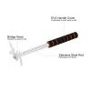 PATIKIL Retractable Billiards Cue Stick Bridge, EVA Handle Pool Cue Accessory with Removable Plastic Bridge Head for Pool Table Competition, White view 4