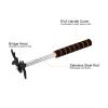 PATIKIL Retractable Billiards Cue Stick Bridge, EVA Handle Pool Cue Accessory with Removable Plastic Bridge Head for Pool Table Competition, Black view 4