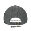 4 Pack Grey Vintage Washed Distressed Baseball Caps for Women Men Low Profile Adjustable Unconstructed Baseball Cap view 3
