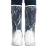 Fdit Knee High Rain Shoe Cover, Dust Proof Transparent Rain Shoe Cover Simple Appearance for Women for Hiking for Cycling (XXXL) view 2