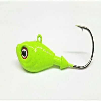 10 "Ultra Minnow Jig Heads Powder Coated Swimbait Lure Ultra Point Hook-Char 3oz