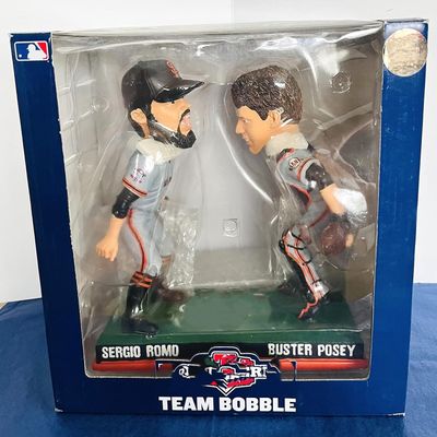 Buster Posey Sergio ROMO 2012 WS Champions Bobblehead