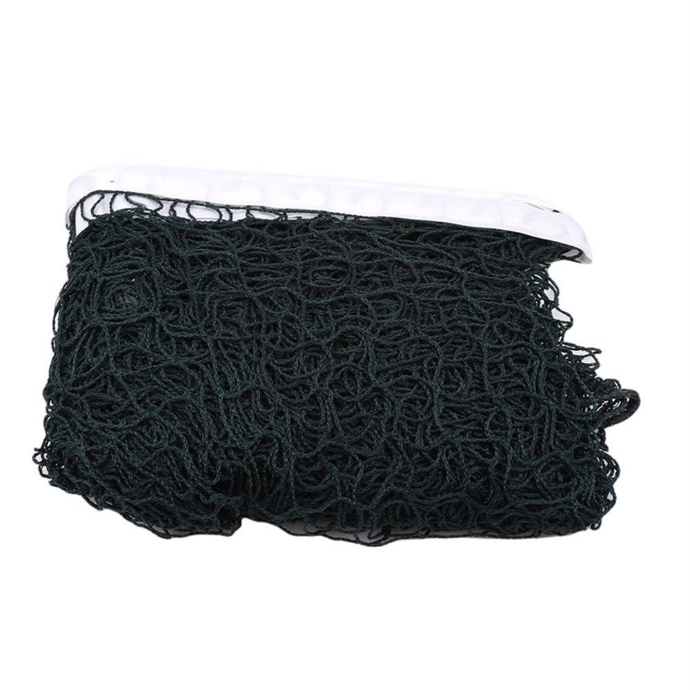LIUCM Sports All-in-One Badminton Net - Half Court Portable Net(Dark Green)