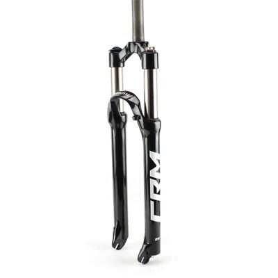 LHHL Bike Suspension Fork 26/27.5/29 Inch Bikes Suspension Fork Travel 110mm Aluminum Alloy Mountain Bike Front Fork Manual Lockout Shocks (Color : White, Size : 29 Inch)