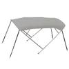 Oceansouth 4 Bow Bimini Top Stainless Steel Premium Range 8ft Length (79" - 84", Gray) view 1