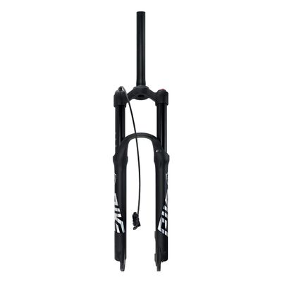 LHHL 27.5/29 Inch Mountain Bike Magnesium Alloy Suspension Fork Travel 140mm Bikes Air Suspension Fork Manual/Remote Lockout Bicycle Fork Straight Tube (Color : Remote Lockout, Size : 27.5 Inch)