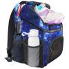 YOREPEK Basketball Bag, Large Basketball Backpack with Shoe Compartment and Ball Holder for daughter son, Water Resistant for Sport Training Equipment Fits Volleyball Gym Blue view 3