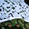 KGUDYS Camouflage Netting for Sun Protection,2/3/4/5/6/8m Military net,reticular Breathable,for Outdoor Hunting,Camping, Decoration,Anti-Aging camo Netting,Privacy nets,White-6x9m/19.7x29.5ft view 4