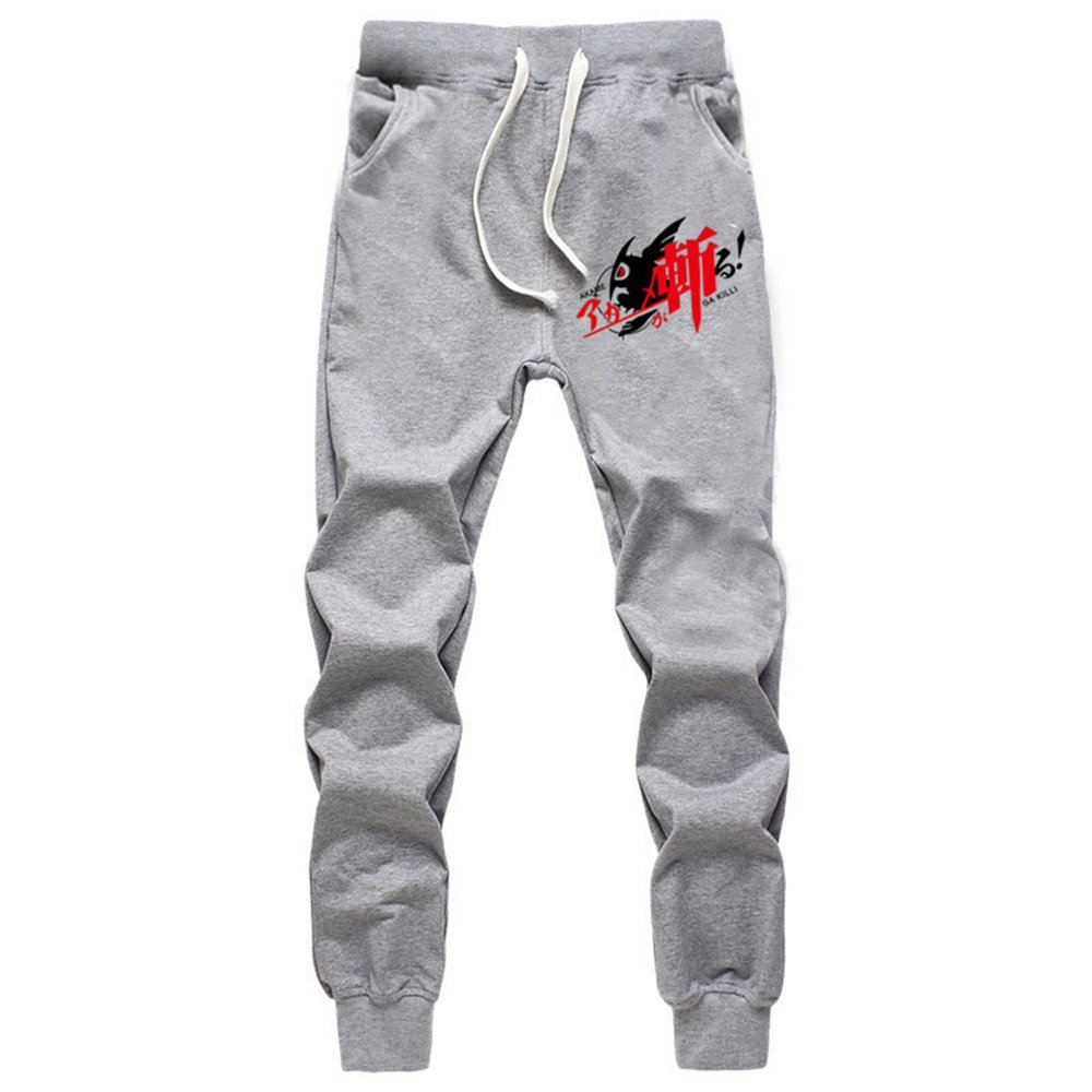 GO2COSY Anime Akame ga Kill Pants Night Raid Trousers Gym Joggers Drawstring Sports Sweatpants B