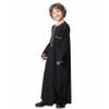 IBTOM CASTLE Robe for boys, Muslim Boy's Long Sleeve Bisht Thobe Abaya Muslim Middle East Saudi Arab Kaftan Islamic Zipper Arabic Embroidered Dress Dubai Robes With Pockets Clothes Black 9-10 Years view 2