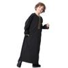 IBTOM CASTLE Robe for boys, Muslim Boy's Long Sleeve Bisht Thobe Abaya Muslim Middle East Saudi Arab Kaftan Islamic Zipper Arabic Embroidered Dress Dubai Robes With Pockets Clothes Black 9-10 Years view 3