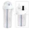 600ml Dual Chamber Cup Two Straws Water Bottle, Innovative Dual Use Water Bottle Two Straws Water Cup For Home Outdoor Camping Sport Travel Office(White) view 4