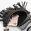 Women Faux Leather Tassel Fanny Pack Waist Bag Chest Bag Crossbody Shoulder Bag view 4