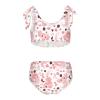 Aflyko Ocean Girls' Swimwear Axolotl Cartoon Pink 2-Piece Bikini Set Summer Swimsuit Holiday Bathing Suit Pool Party Beachwear Water Sport Tankini Set 5-6T view 2