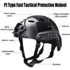 Airsoft Helmet - Tactical Military Paintball Bump Army Helmets for Kids Men & Women - Swat Sniper Combat Pilot Climbing Forestry Caving PJ Type Fast view 2