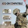 Airsoft Helmet - Tactical Military Paintball Bump Army Helmets for Kids Men & Women - Swat Sniper Combat Pilot Climbing Forestry Caving PJ Type Fast view 4