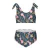 Aflyko Ocean Girls' Swimwear Axolotl Coral Cute Fish 2-Piece Bikini Set Summer Swimsuit Holiday Bathing Suit Hawaii Beachwear Water Sport Tankini Set 7-8T view 1
