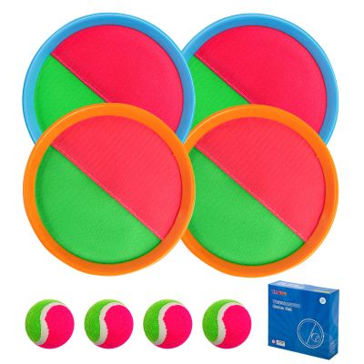 Mxiutery Toss and Catch Game Ball Set,Ball Catch Set Kids Pool Beach Outdoor Summer Toys Games Playground Balls Set for Kids Ages 4-8 Boys Girls