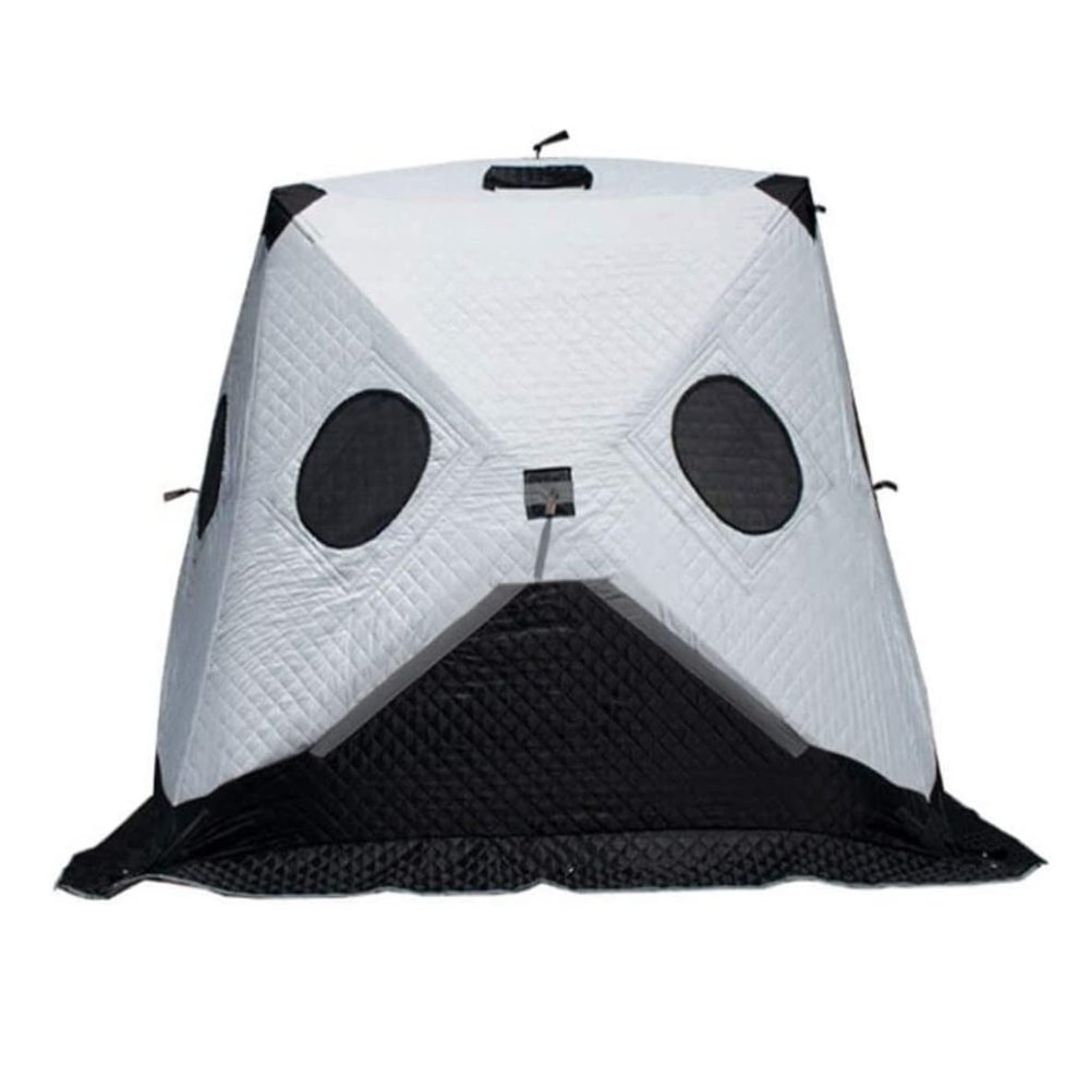 RUTAVM Tents for Camping Automatic Pop Up Camping Tent Panda Shape with 2 Doors Waterproof Instant Tent for Family Hiking Outdoor Tent Beach Tent