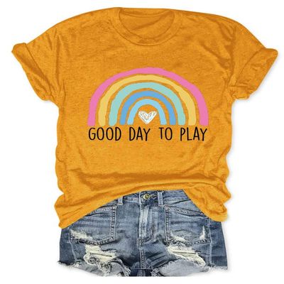 Play Therapy Shirt for Women, Child Therapy Gift, Pediatric Speech Therapy Shirt, Boho Colorful Rainbow Graphic Tee