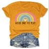 Play Therapy Shirt for Women, Child Therapy Gift, Pediatric Speech Therapy Shirt, Boho Colorful Rainbow Graphic Tee view 1