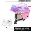 Natuway Kids and Toddlers Ski Helmet Snowboard Helmet and Goggles Combo Comfort Safty and Very Lightweight ASTM Certified for Boys,Girls and Young Skiers view 4