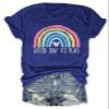 Play Therapy Shirt for Women, Child Therapy Gift, Pediatric Speech Therapy Shirt, Boho Colorful Rainbow Graphic Tee view 1
