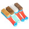 1pc Bristle Pig Hair Shoe Boot Brush Care Clean Shine Polishing Brush Nylon Brush,Black Pig Hair view 4