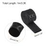 Rebower Heat Shrink Wrap Tubing for Fishing Rods Non-Slip Waterproof Insulation, [for Rod Grips Handle] - 20mm Dia/3.3ft/Black view 2