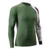 ADOREISM Men's Quick-Dry UPF 50+ Sun Protection Long Sleeve Rash Guard (GuanYu, XL) view 3
