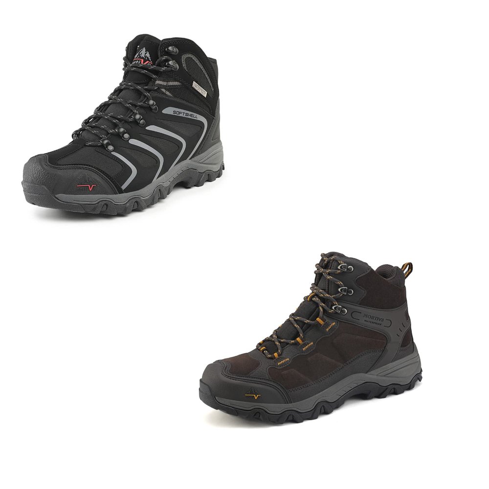 NORTIV 8 Men's Waterproof Hiking Boots Outdoor Shoes
