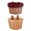 2 Kids Basket, Basket for Boy and Girl,Woven Children's Basket,Cute Good Looking Baskets for to Place Belongings,for Most Kids,Balance,Tricycle,Scooter view 1
