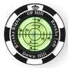 SlopeMaster ProGreen Reader - Golf Ball Marker with High Precision Green Reading Aid Golf Accessories for Men Women(Black) view 1