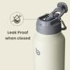 BOTTLE BOTTLE 32 oz Insulated Water Bottle Stainless Steel Sport Water Bottle with Straw Dual-use Lid Design for Gym with Pill Box (gray) view 4