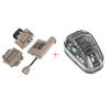 NOBUHIRO Four-in-One Bendable Tactical Helmet Light + Optional 4 Modes with Green Light + IR Constant-on/Strobe Light view 1