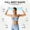 12 Pcs Fabric Resistance Bands for Working Out Booty Workout Stretch Exercise Bands Non Slip for Legs Squat Resistance Loop for Women Men Starter Butt Hip Thigh Fitness (Green,Light Resistance) view 4