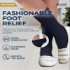 Pembrook Bamboo Viscose Dress Socks Women - 4 Pairs Crew Thin Socks Women | Dress Socks Women | Above Ankle Socks Women | Moisture Wicking Navy Blue Socks for Women | Black, Navy, Beige, Brown view 2